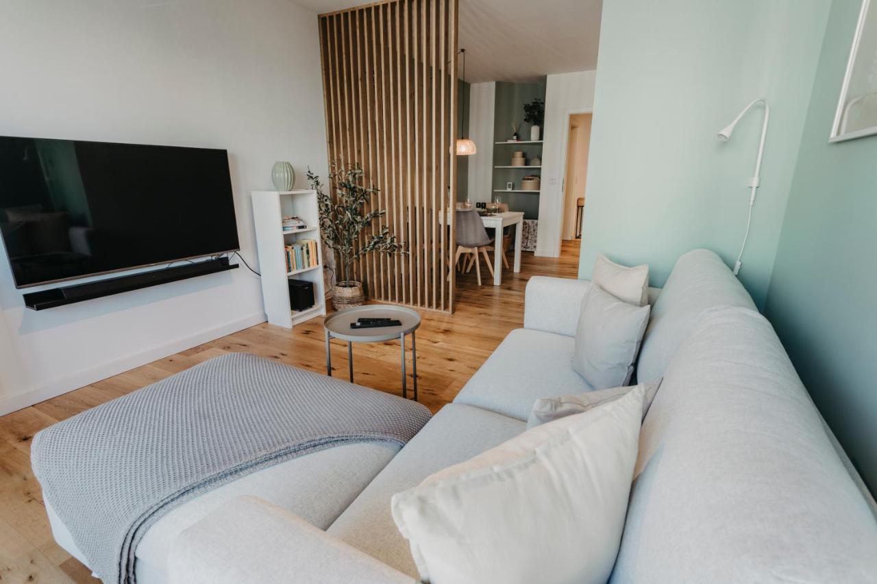 Traber Apartments Im Herzen Leipzigs Balkon Parkplatz Dış mekan fotoğraf