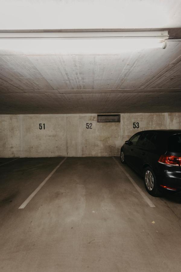 Traber Apartments Im Herzen Leipzigs Balkon Parkplatz Dış mekan fotoğraf