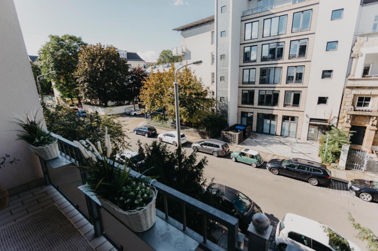 Traber Apartments Im Herzen Leipzigs Balkon Parkplatz Dış mekan fotoğraf