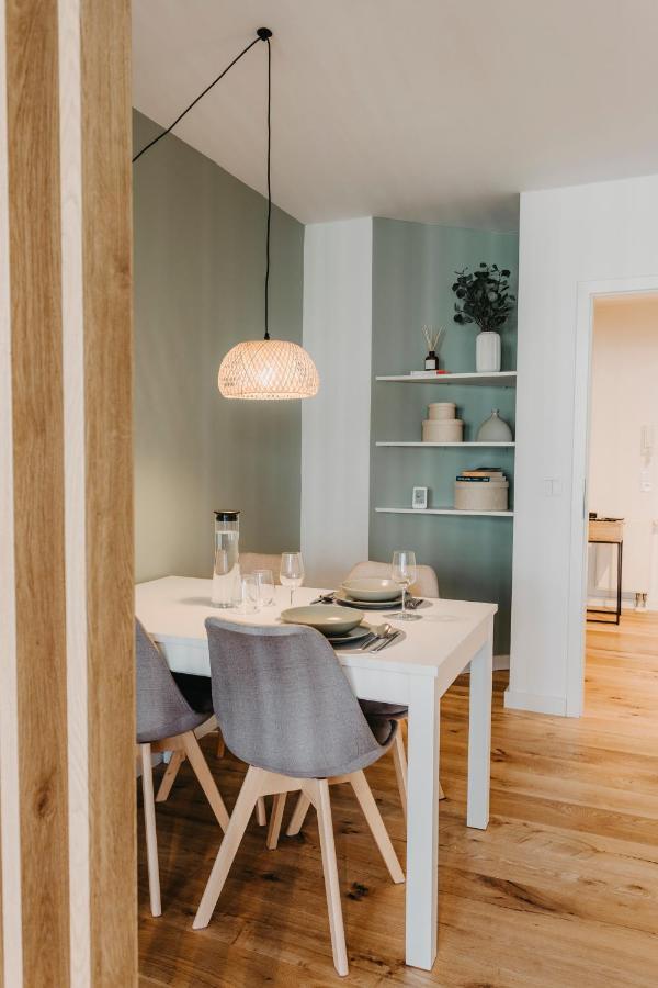 Traber Apartments Im Herzen Leipzigs Balkon Parkplatz Dış mekan fotoğraf